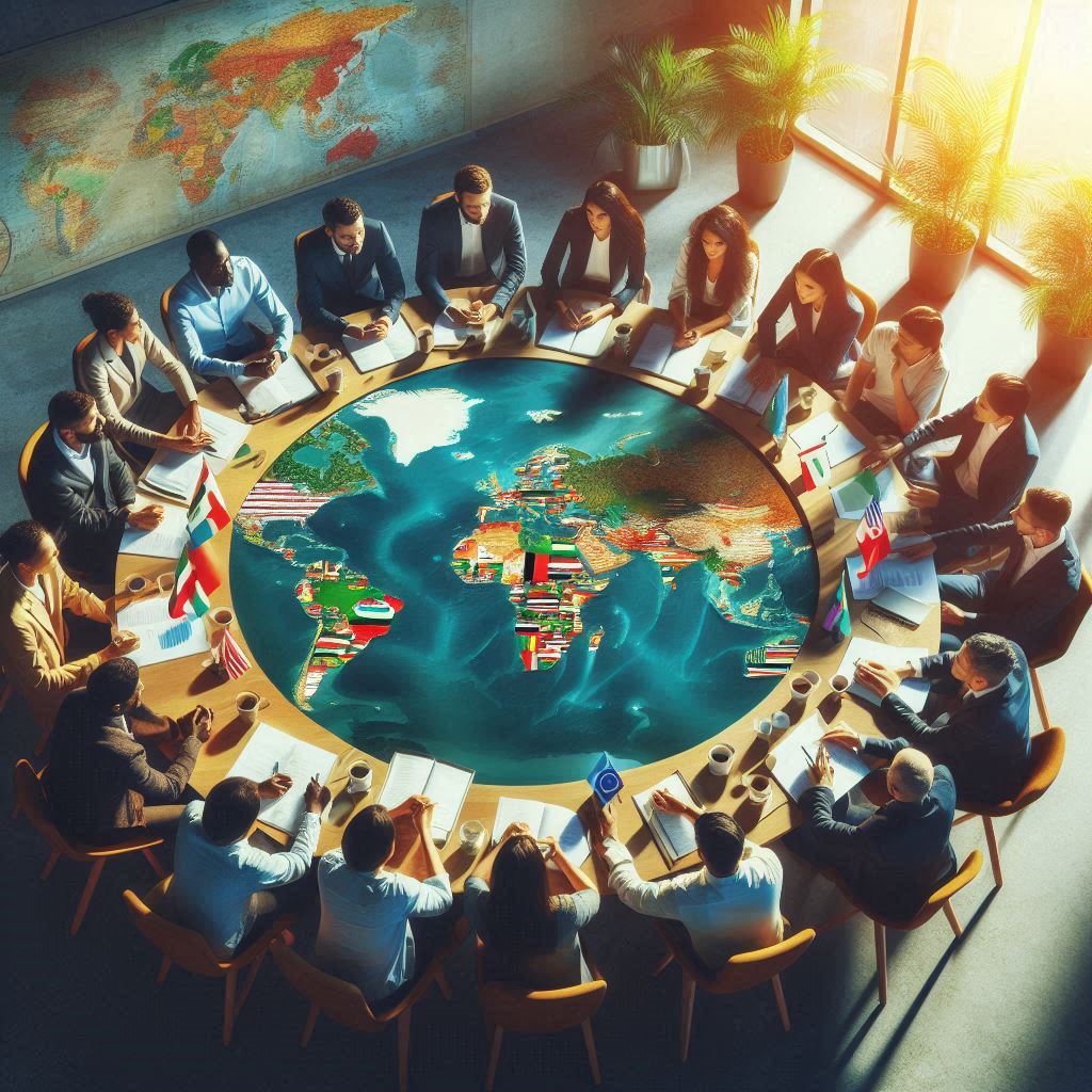 Reunión de outsourcing internacional en América Latina